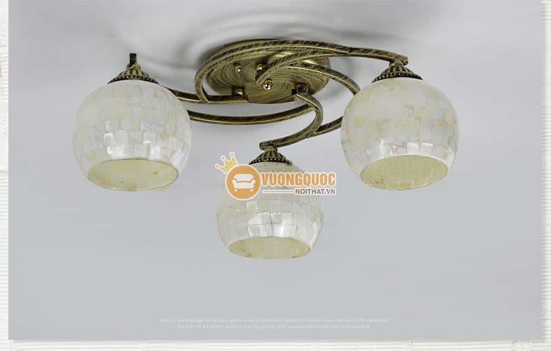 Đèn ốp trần nhập khẩu ánh sáng ấm áp YB428-8